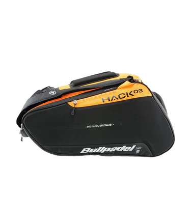 Paletero Bullpadel Hack Naranja/Negro 2024 Paquito Navarro