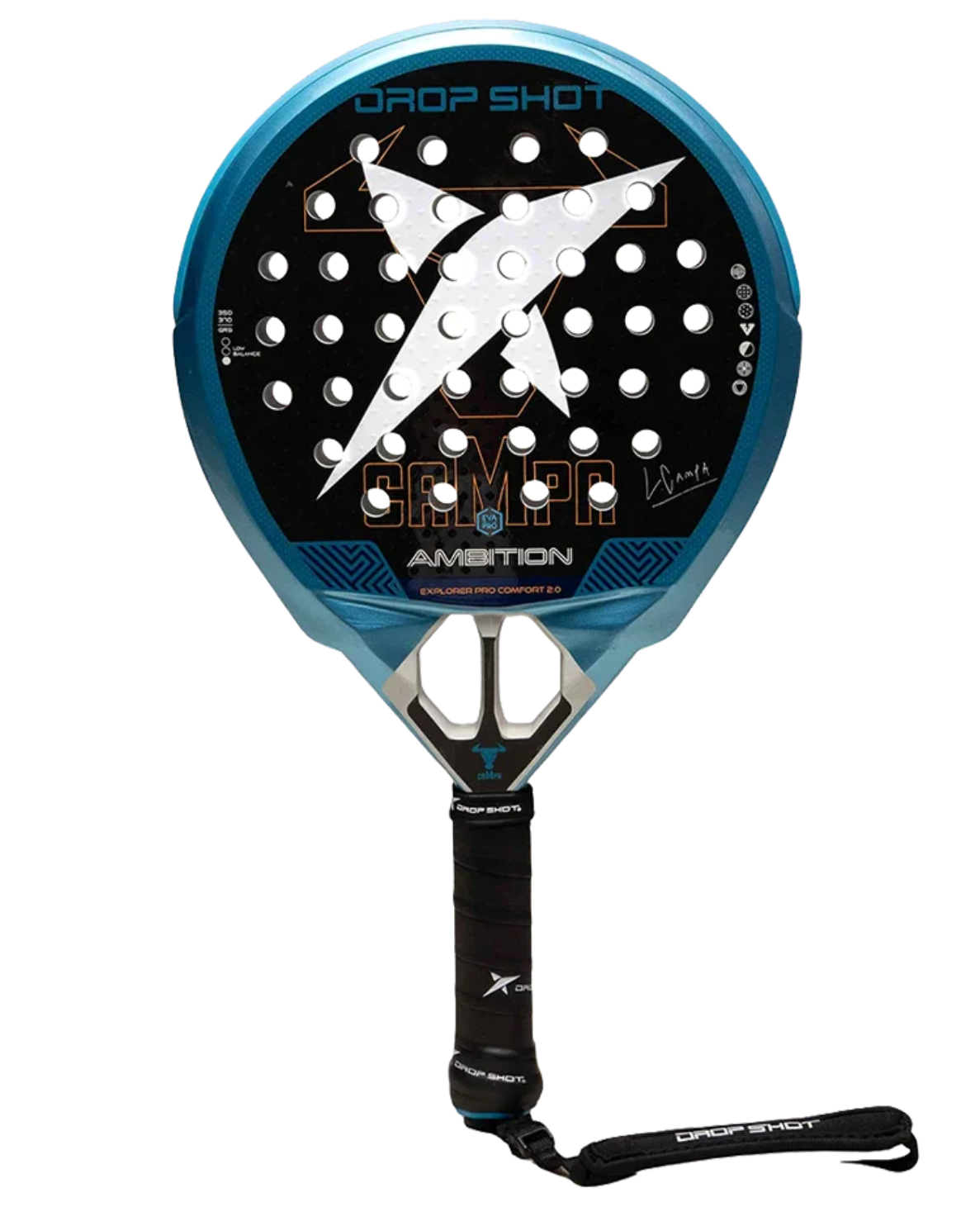 Pala Drop Shot Explorer Pro Comfort 2.0 2026 L. Campagnolo